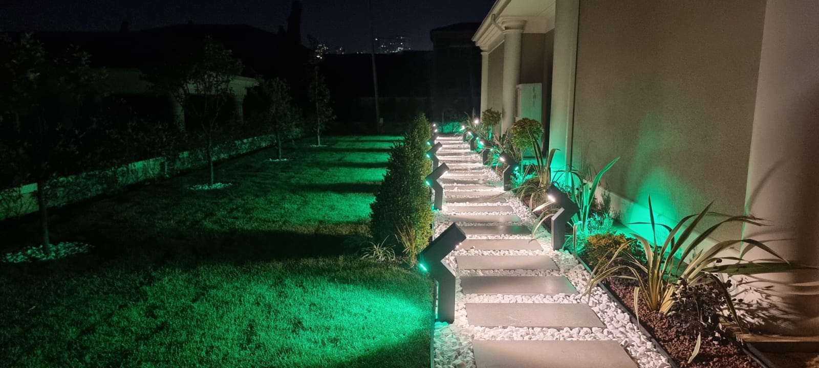 Bahçe Yürüyüş Yolu Aydınlatması