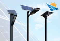 Güneş Enerjili Solar Aydınlatma Direkleri