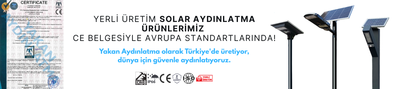 Solar aydınlatma yakan aydınlatma