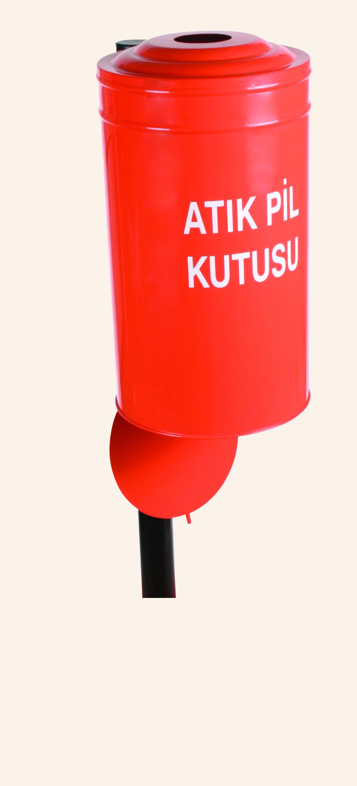 GERİ DÖNÜŞÜM PİL ATIK DIŞ MEKAN KUTUSU KELEPÇELİ