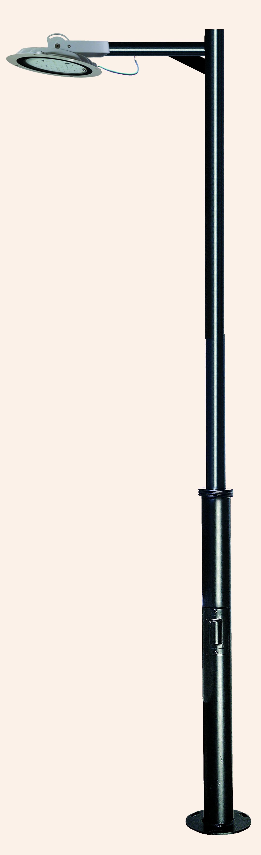 IP67-45W LED ARMATÜR TEK KONSOL AYDINLATMA DİREĞİ 4M