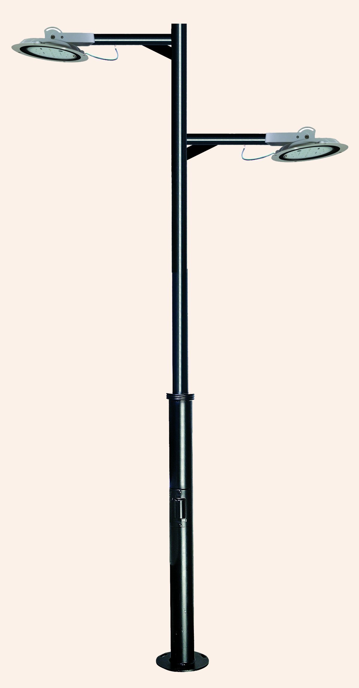 IP67-2x45W LED ALT ÜST KONSOLAYDINLATMA DİREĞİ 4M