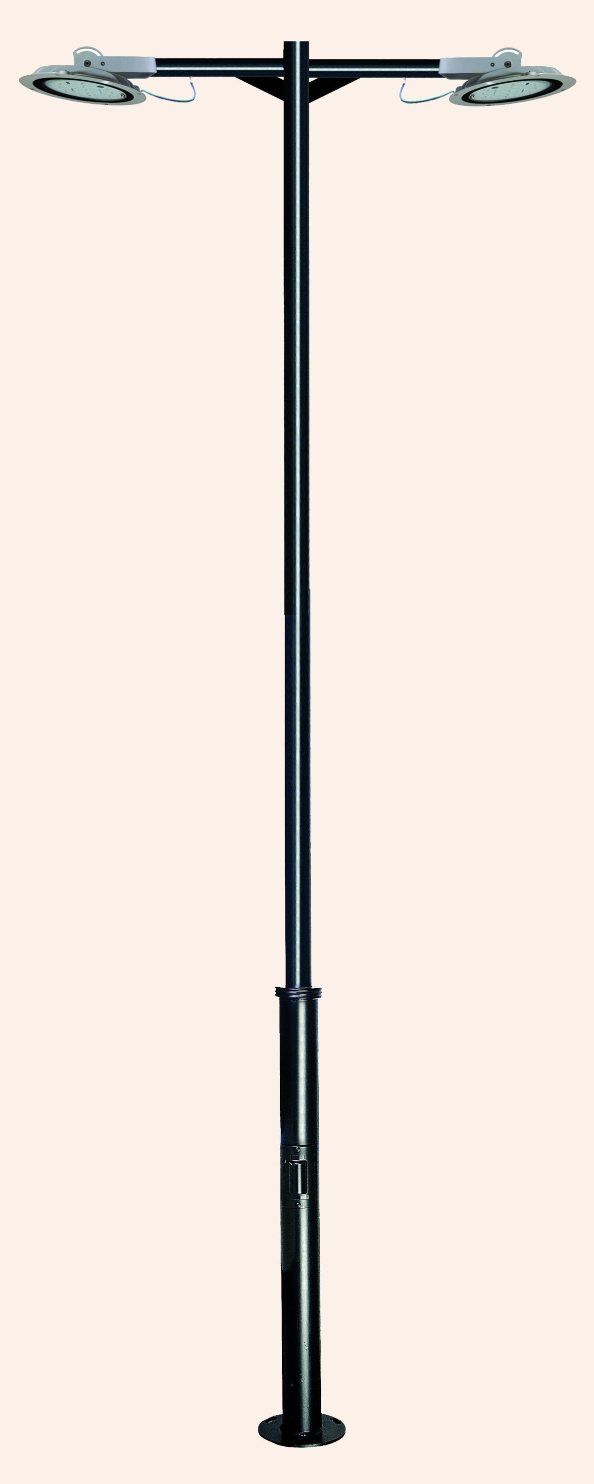 IP67-2x60W LED ARMATÜR 2 KONSOL AYDINLATMA DİREĞİ 6M