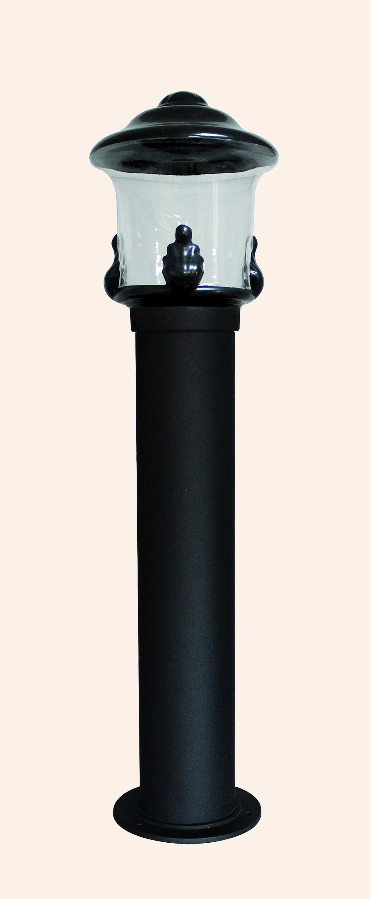 IP44 BOLLARD BOYALI ŞEFFAF GÜLLÜ FENER BORULU
