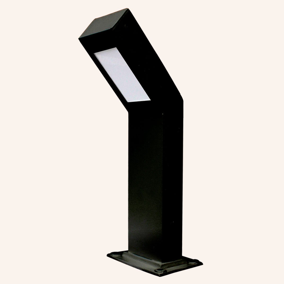 MODERN BEGA ARMATÜR KISA SET ÜSTÜ EĞİMLİ SİYAH 10W LEDLİ
