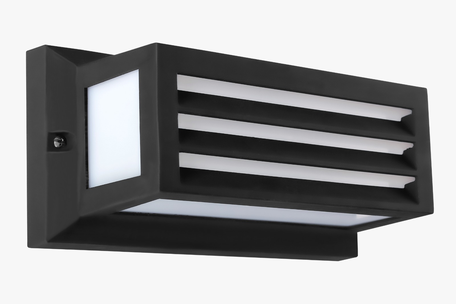 PLASTİK AYDINLATMA ULTRA PANJURLU APLİK 12w LEDLİ 3000K