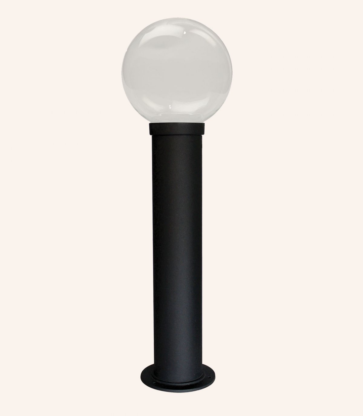 IP44 BOLLARD GRİF 20LİK ŞEFFAF GLOP BORULU