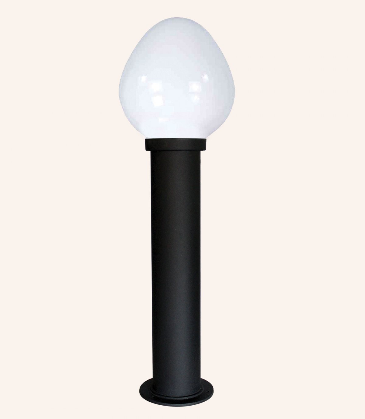 IP44 MODERN BOLLARD YUMURTA GLOP 25LİK OPAL BORULU