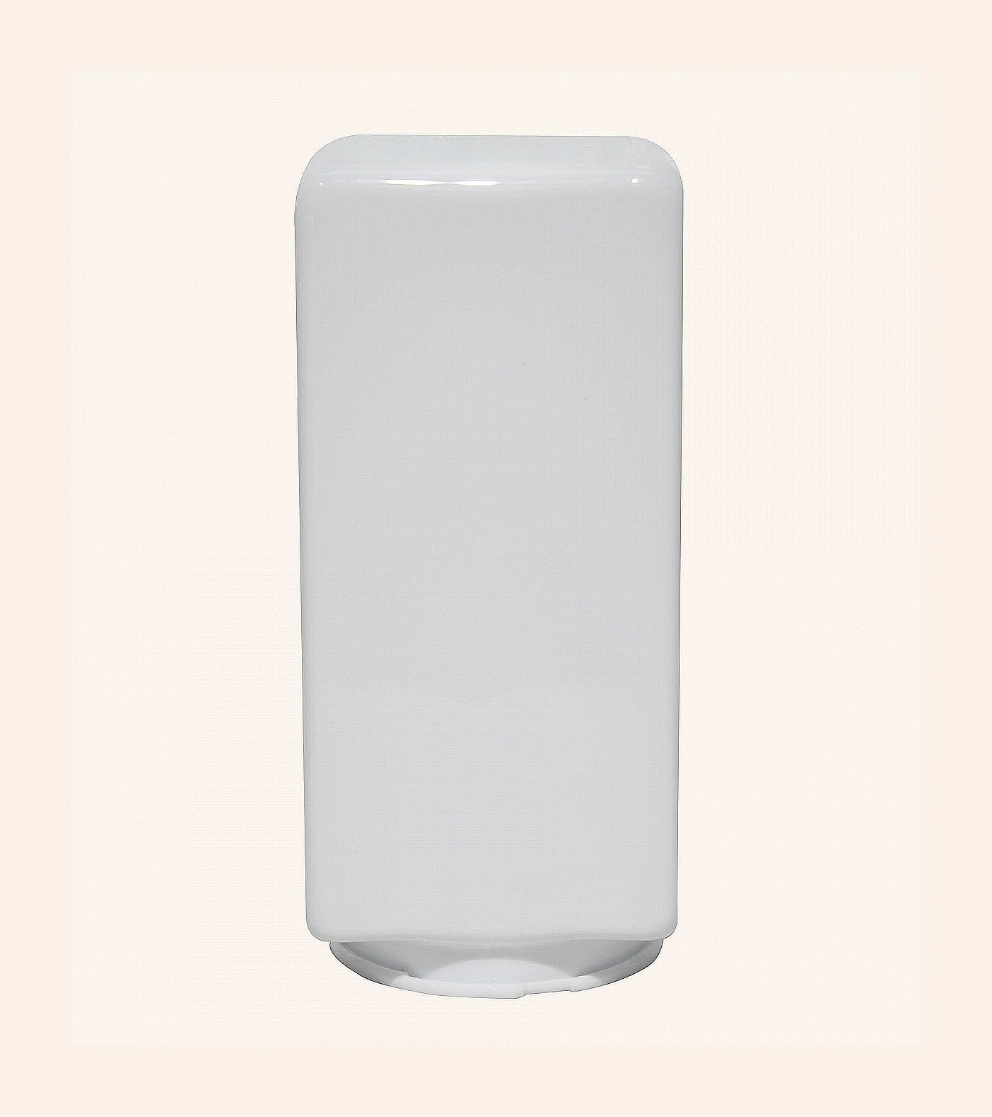 92mm x92mm H:25cm DİKDÖRTGEN AKRİLİK OPAL GLOP