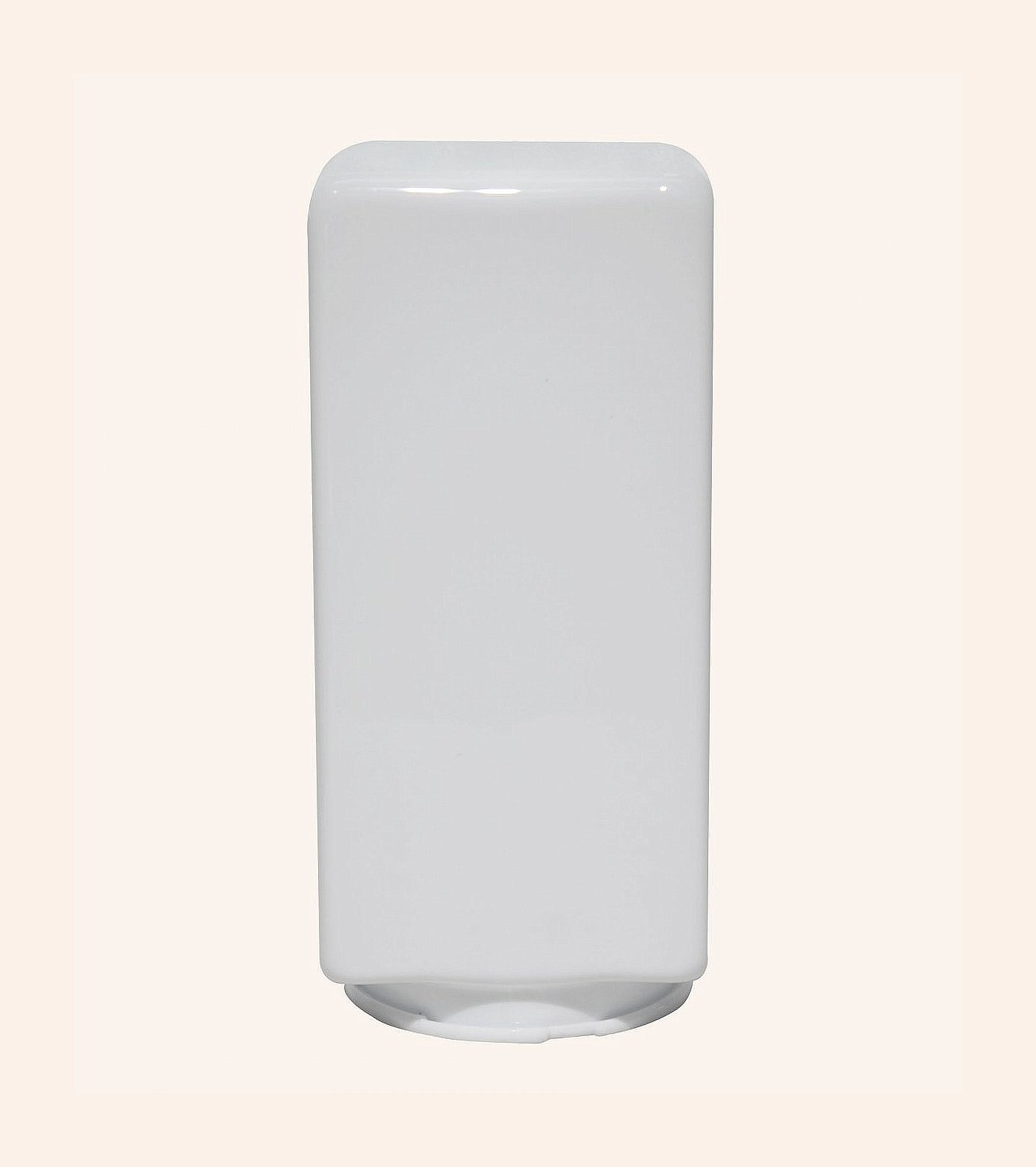 112mm x112mm H:25cm DİKDÖRTGEN AKRİLİK OPAL GLOP
