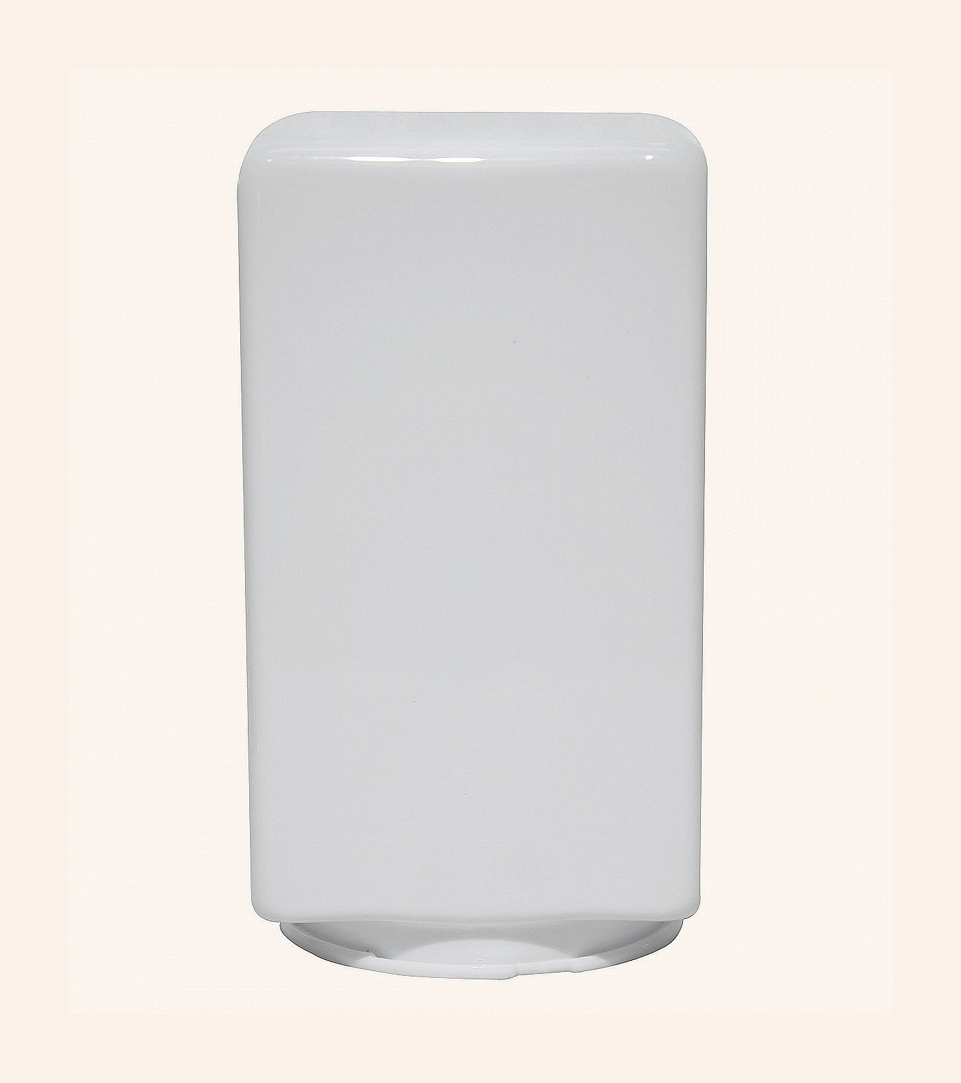 141mm x141mm H:27cm DİKDÖRTGEN AKRİLİK OPAL GLOP