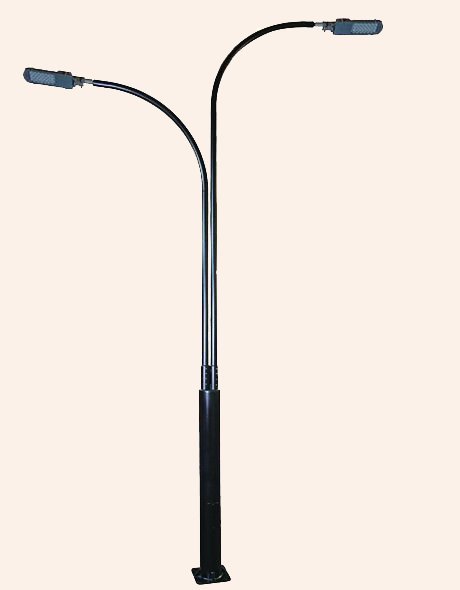 2 LED ARM. 2 AYRI BORUDA YAY KADEMELİ FLANŞ ALTLI