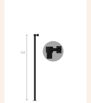 Kamera Direği Çelik Boru 1 Metre