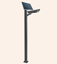127030 TİP 4m Direk + Ykn Green Power 100w-150w Güneş Enerjili Sokak Lambası Solar Aydınlatma IP66 Led