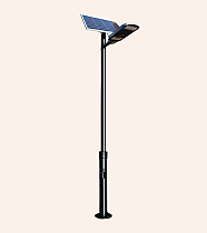 6m Direk + Ykn Green Power 100w - 150w Güneş Enerjili Sokak Lambası Solar Aydınlatma P66 Led