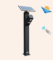YKN GREEN POWER Modern Bollard Bahçe Solar Aydınlatma Çim Direği (Y.A.29110)