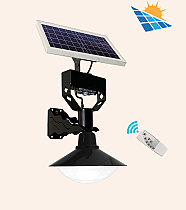 Solar Bahçe Aydınlatma Duvar Lambası Aplik Elips Opal Glop Şapkalı