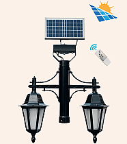 Ø76lık Boruya Uygun 2 Büyük Altıgen Fener Ters 2 Rumeli Kollu Solar Sistem