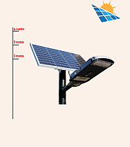 YKN Green Power 100W - 150W Solar Aydınlatma Güneş Enerjili Sokak Lambası