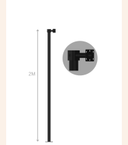 Kamera Direği Çelik Boru 2 Metre