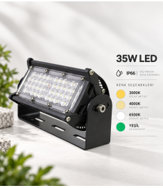 35w LED Çatal Ayaklı Bağlantılı Ağaç, Tabela Aydınlatma
