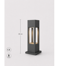 Bollard Aydınlatma Anıt Model 12X12XH40cm BT-400MM Garden Light