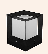 Plastik Kare Çerçeveli Set Üstü Armatür 22x22cm