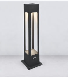 Modern Bollard Sütunlu Set Üstü Anıt Model Aydınlatma 12x12xh75 12W Led