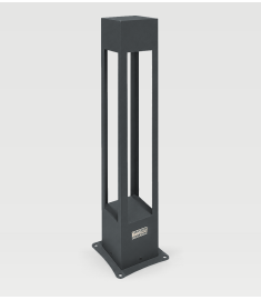 Modern Bollard Sütunlu Set Üstü Anıt Model Aydınlatma 12x12xh75 12W Led