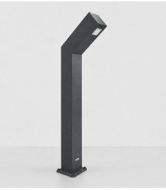 Modern Bollard Eğimli Açılı Aydınlatma Direği