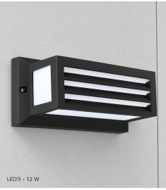 PLASTİK AYDINLATMA ULTRA PANJURLU APLİK 12w LEDLİ 3000K