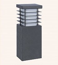 Modern Bollard Dış Mekan Bahçe Yol Aydınlatma 22cmx22cm H:60cm