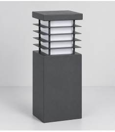 Modern Bollard Dış Mekan Bahçe Yol Aydınlatma 22cmx22cm H:60cm