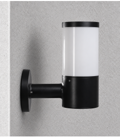 Modern Bollard Dış Mekan Opal Camlı Duvar Apliği