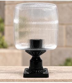 25 cm Küp Prizmatik Glop Bazalı Grifli Kare Altlı Set Üstü Armatür