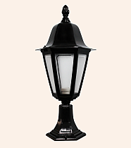 Büyük Altıgen Fener Altıgen Sehpalı