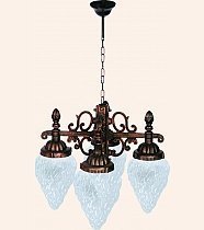 ALEV ŞEFAF GLOP 4 LÜ AVİZE