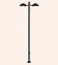 Modern 2x35w Led2 Yuvarlak Arma.Kademeli̇ Flanşalt