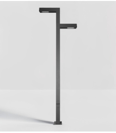 Modern Led 90 Derece Açılı 2 Kollu Direk