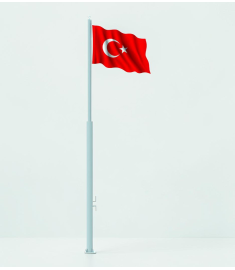 6mt Bayrak Direği Kademeli Çelik Boru