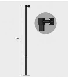 Kamera Direği Çelik Boru 4 Metre