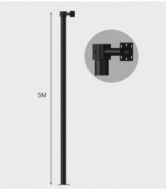 Kamera Direği Çelik Boru 5 Metre