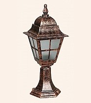 Küçük Kare Çıtalı Fener Altıgen Set Üstü