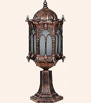 Orta Boy Osmanlı Fener Altıgen Set Üstü