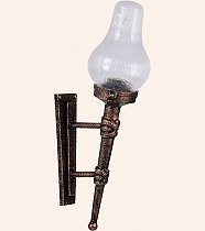 Şişe Prizmatik Glop Meşale Rumeli Aplik Kollu