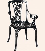 Sandalye Kollu Güllü Düz