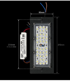 HARİCİ 30-35w*2 Adet LED + 60-1400 Driver