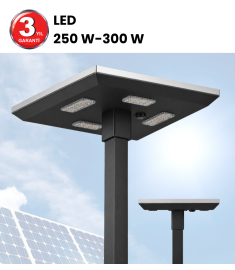 YKN Green Power 70x70cm Kare Ufo 12V 250w-300w Solar Aydınlatma Armatürü Açılı Kollu All in One